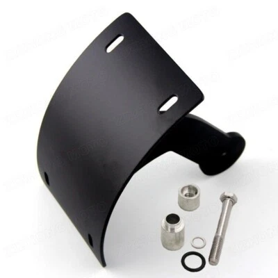 Soporte de matrícula lateral negro apto para Suzuki Boulevard M109R 2006-2013 2014 Foto 1 de 4