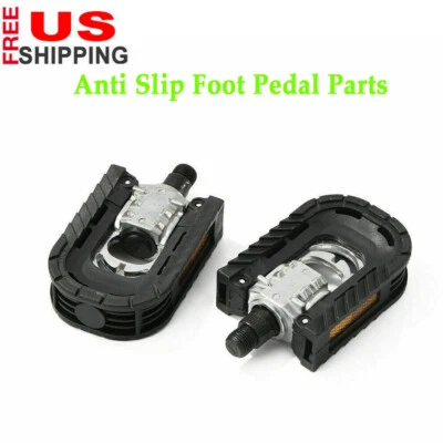 1 Pair Bike Pedals Folding Flat Platform Anti-Slip Bicycle Cycling Bearing Pedal - Image 1 of 4