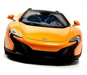 British Majestic ! McLAREN 650S Spyder 1/24 Scale Diecast Car Collectible - Picture 1 of 6