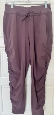 Athleta Size 4 Attitude Pant Volcanic Violet Joggers Lightweight Athletic - Image 1 of 4