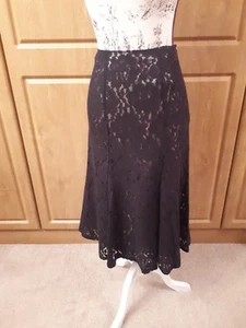 Lovely Nude Lined Lace Skirt By M&S Size 12 BNWT rrp £39.50 - Picture 1 of 8