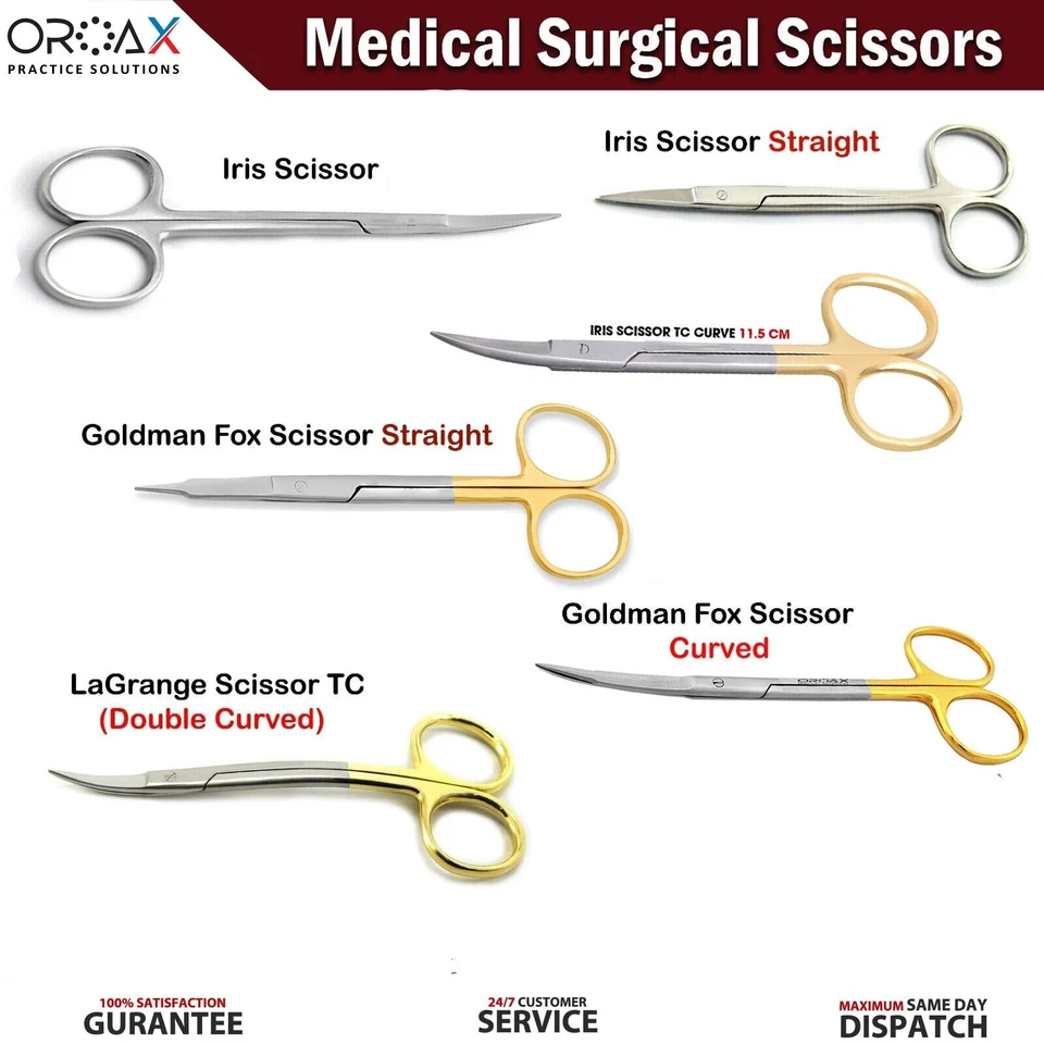 NUEVAS tijeras de diseño para uso quirúrgico, dental, médico y veterinario Foto 1 de 1