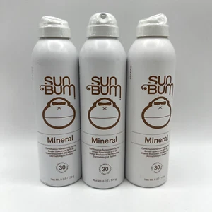 Sun Bum Mineral Sunscreen Spray SPF 30 6 oz 3 Pack - Picture 1 of 3