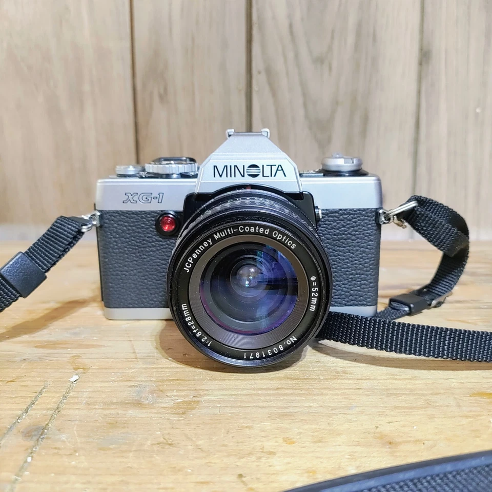 minolta xg-1 with 28mm JC Penney lens - Image 1 of 4