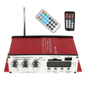 Amplificatore audio 12V casa auto 2 canali 40W RMS 4-16 Ohm telecomando MA-120 - Foto 1 di 3