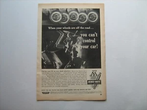 1961 Monroe Shock Absorbers "Monro-Matic" vintage ad from private estate--'61 - Picture 1 of 1