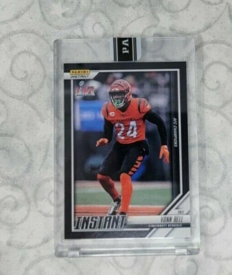 Vonn Bell 2021 Panini Instant AFC Champions Bengals - BLACK - #1/1 - Image 1 of 2