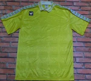 UHLSPORT MAGLIA SHIRT MAILLOT CALCIO NOLEL STREETWEAR VINTAGE (091) tg. L - Foto 1 di 3