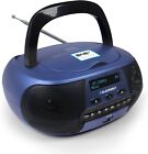 Player 3 günstig Kaufen-Blaupunkt BD 400 CD Player mit Radio DAB USB MP3 Kinder Rekorder Boombox Tragbar