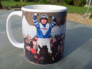 Bryony Frost & Frodon Cheltenham Celebration Tasse Zitat "Don't you dare give up" - Bild 1 von 4