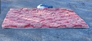 Chaps Ralph Lauren Telluride Red Floral Toile Blue Queen Comforter W Bed Skirt - Picture 1 of 10