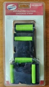 Equipaje de protección doble correa, verde, American Tourister paquete nuevo - Imagen 1 de 4