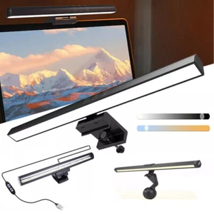 Computer Monitor Lampe LED Schreibtischlampe Dimmbar Bildschirmlampe Touch USB - Bild 1 von 23