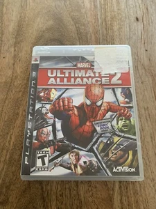 Marvel: Ultimate Alliance 2 (PlayStation 3, 2009) CIB Completo PS3 Usado - Imagen 1 de 7