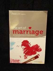 NEW SEALED THE ART OF MARRIAGE GETTING TO THE HART OF GODS DESIGN SMALL GROUPKIT - Picture 1 of 3