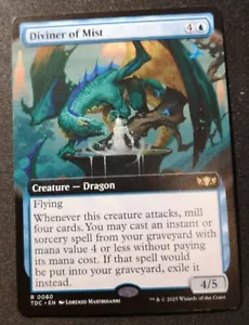 Diviner Of Mist - Extended Art - TDC - MTG - EN - NM - 0060 - Picture 1 of 1