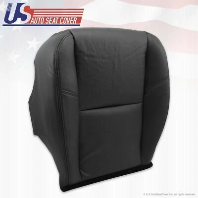 Cadillac Escalade EXT 2007-2011 parte inferior del conductor cuero sintético cubierta de asiento ébano Foto 1 de 4