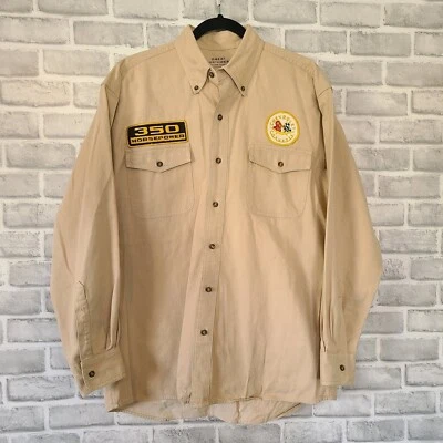 Camisa de trabajo vintage Great Northwest Chevrolet Corvette para hombre M algodón Hong Kong Foto 1 de 4