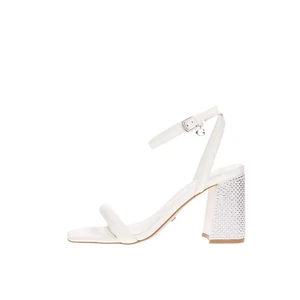 Guess Sandalo 100% pelle Donna Avorio Fljgellea03 - Foto 1 di 6