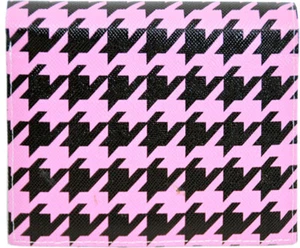 Cartera FIFTIES Plaid DOGTOOTH Retro Años 50 Talla M Rosa Rockabilly - Imagen 1 de 1
