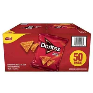 Doritos Nacho Cheese Flavored Tortilla Chips (1 oz, 50 pk.) - Picture 1 of 2