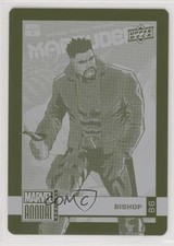 2020-21 Upper Deck Marvel Annual Printing Plate Yellow 1/1 Bishop #86 09q5