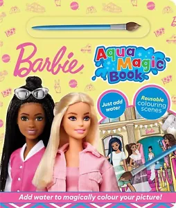 Barbie Aqua Magic Pintura al Agua Reutilizable A4 Actividad Colorear Libro Almohadilla - Imagen 1 de 1