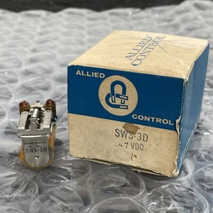 Vintage ALLIED CONTROL CO. Inc. SWS-3D Relay MADE IN USA - Picture 1 of 7