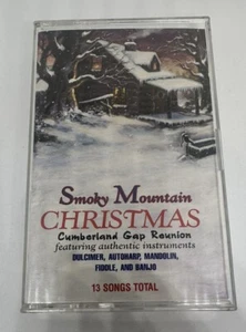 1992 Smoky Mountain Christmas Cumberland Gap Reunion Cassette Tape - Picture 1 of 2