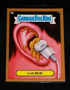 GPK, 2012, Brand-New Series 1, GOLD Border Parallel Card #7a Ear BUD - #1 - BNS1 - Picture 1 of 2