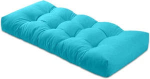 Bench Cushion 51 Inches,Indoor/Outdoor Non-Slip Tufted Cushions, Premium Waterpr - Picture 1 of 12