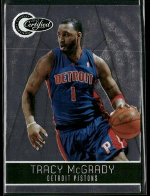 Tracy McGrady 2010-11 Panini Totally Certified #103 #/1849 - Detroit Pistons - Image 1 of 2