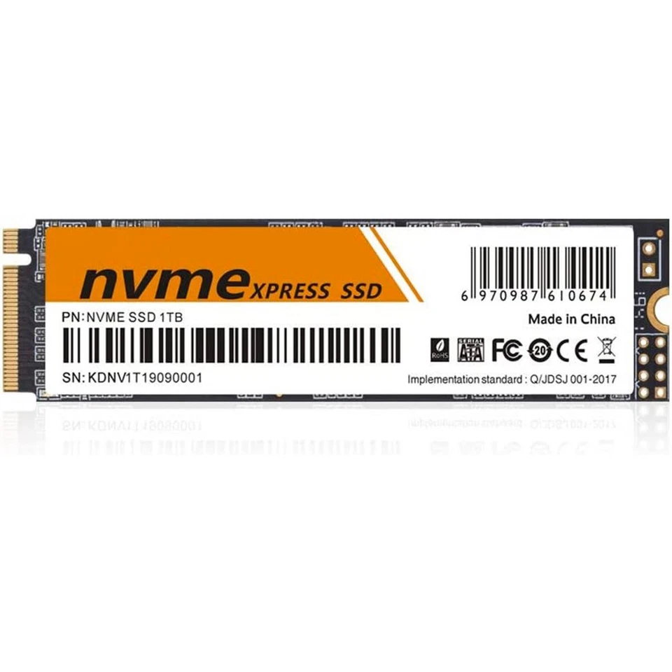 SSD M.2 2280 1TB 1000GB NVME PCIe 3.0 Solid State Drive Laptop Notebook - Image 1 of 4