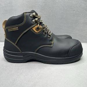 Orthofeet 681 Granite Mens Size 9 (2E) WIDE Work Boots Composite Toe Orthopedic - Picture 1 of 8