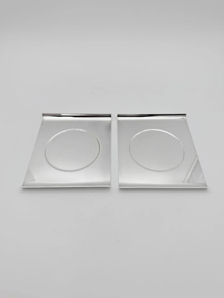 Sabattini Argenteria 不锈钢杯垫 - 2 件套 — 第 1/4 张图片