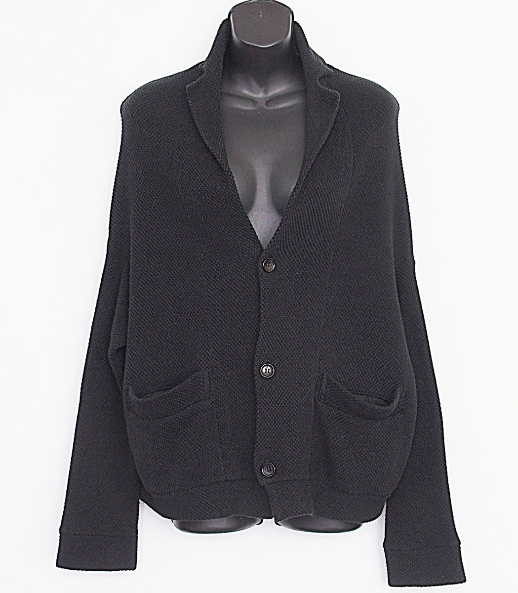 トップス Yohji Yamamoto - black deformed cardigan Yohji Yamamoto - black deformed cardigan Yohji Yamamoto Cardigans