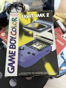 Nintendo Game Boy Color Zubehör :  Light Max 2 -GBC OVP Licht + Lupe - Bild 1 von 6