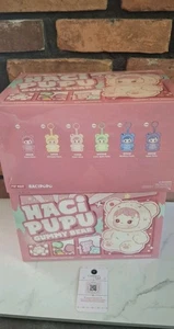 Popmart HACIPUPU Serie Orso Gommoso Peluche Ciondolo Set Sigillato - Foto 1 di 4
