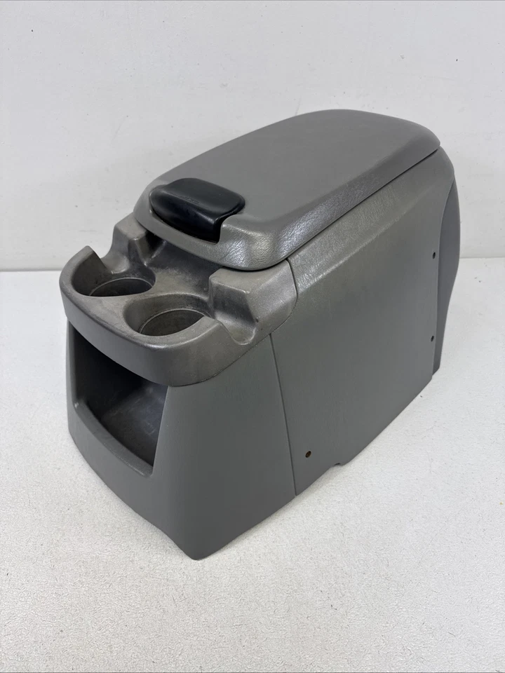 99-07 Ford F-250 Super Duty Excursion Center Console Gray Two Tone OEM - Image 1 of 4