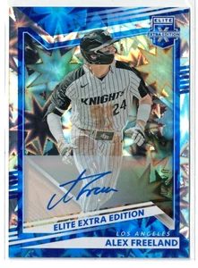 2022 Elite Extra Edition FOTL BLUE RC AUTO Alex Freeland! Rookie! Autograph /20 - Picture 1 of 2