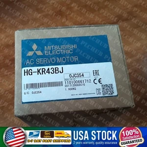 New Mitsubishi AC Servo Motor HG-KR43BJ Free Shipping - Picture 1 of 11