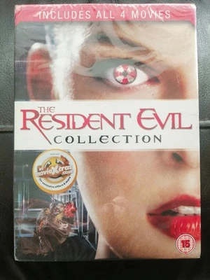 The Resident Evil: 1-4 Movie Collection DVD Brand New & Sealed - Image 1 of 2
