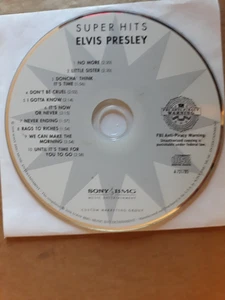 Super Hits by Elvis Presley (CD 2008, Sony BMG) A 721785. DISC ONLY - Bild 1 von 2