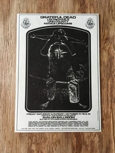 GRATEFUL DEAD Lee Michaels Oct 1968 Avalon San Francisco Family Dog ORIG - Picture 1 of 2