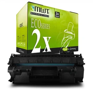 2x MWT Eco Toner Replaces HP CF280A 80A - Zdjęcie 1 z 3