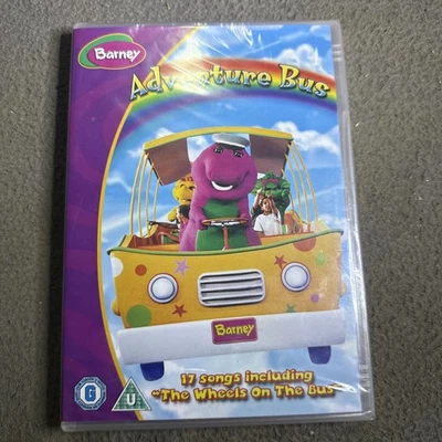 Barney - Adventure Bus (U) DVD Brand New UK Release Genuine Region 2 PAL - Image 1 of 4