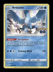 Articuno Holo Holo Rare Pokemon GO 024/078 NM Pokemon NM - Bild 1 von 2