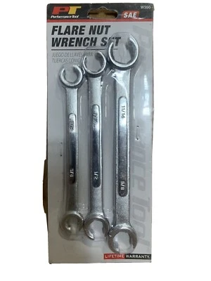 Juego de llaves de tuerca acampanada PT  Foto 1 de 3