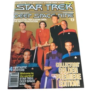 Star Trek Deep Space Nine Collectors Golden Premium Edition w/Posters - Picture 1 of 6