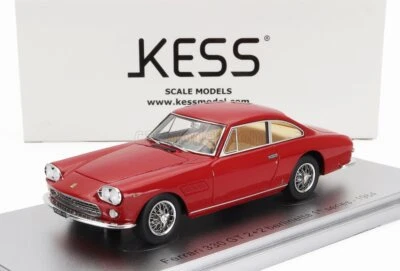 MODELLINO AUTO STATICO KESS FERRARI 330 GT 2+2 BERLINETTA 1964 ROSSO SCALA 1/43 - Immagine 1 di 4